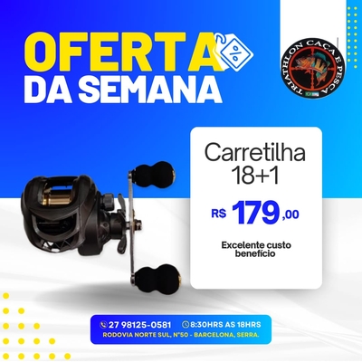 Carretilha 18+1