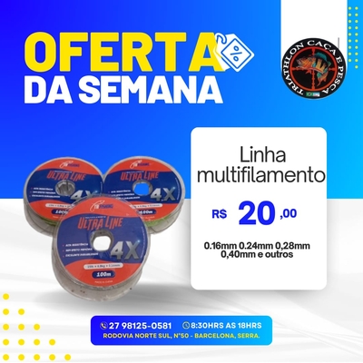 Linha Multifilamento