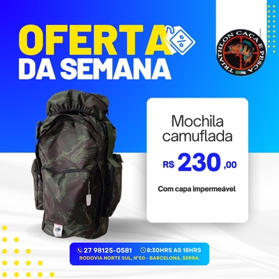 Mochila Camuflada